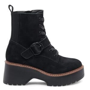 Blondo Women's Grayce Waterproof Platform Black Boots Size 7.5 NWT.